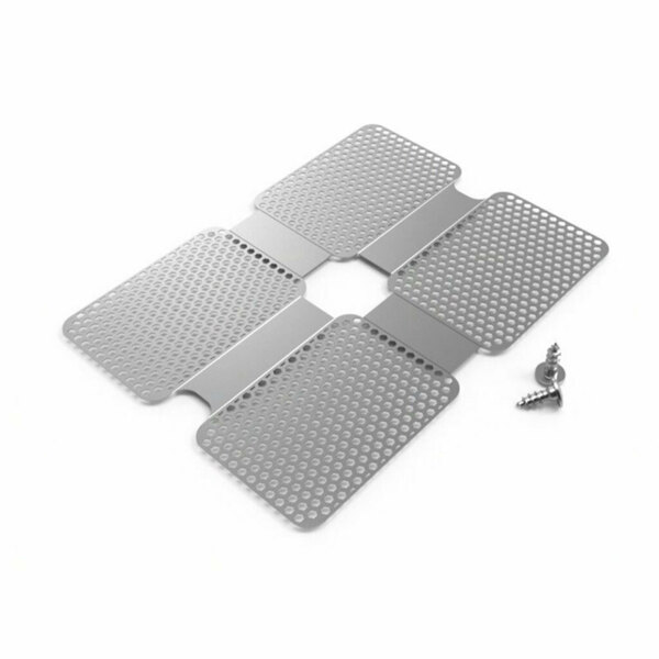 Пластина титановая EndoCarbon, перфорированная, 15х20 мм, D=0,8 мм, 4 шт - фото 0