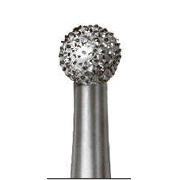 Бор алмазный 801, шаровидный, D=1.6 мм, HP, синий - фото 0