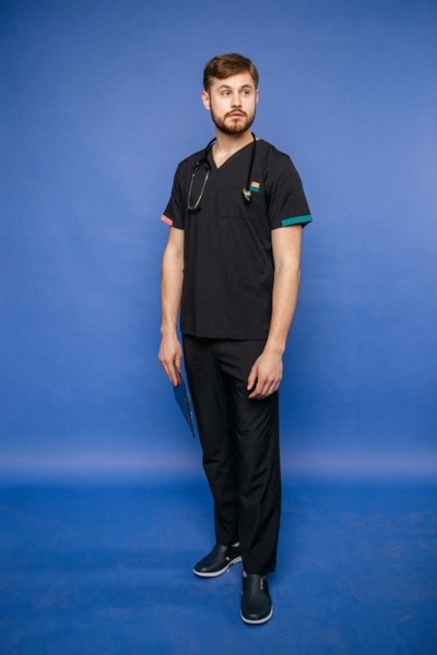 Туника мужская 258 Michigan, R156 тёмно-синий, 4XL - фото 4