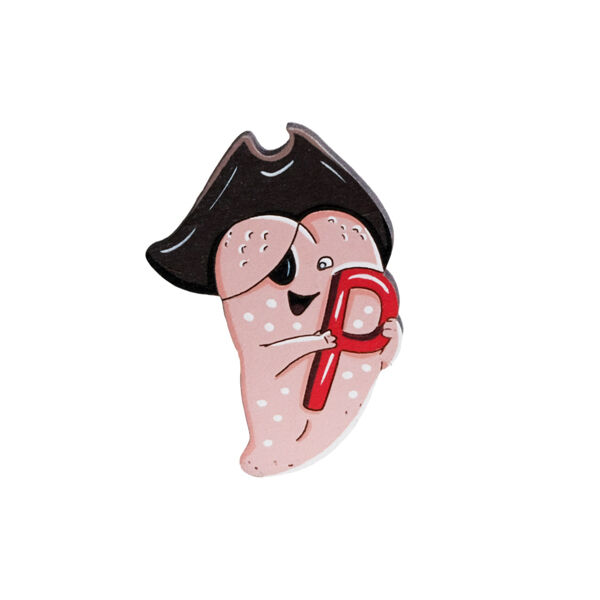 Значок "Язык для логопеда" - фото 0