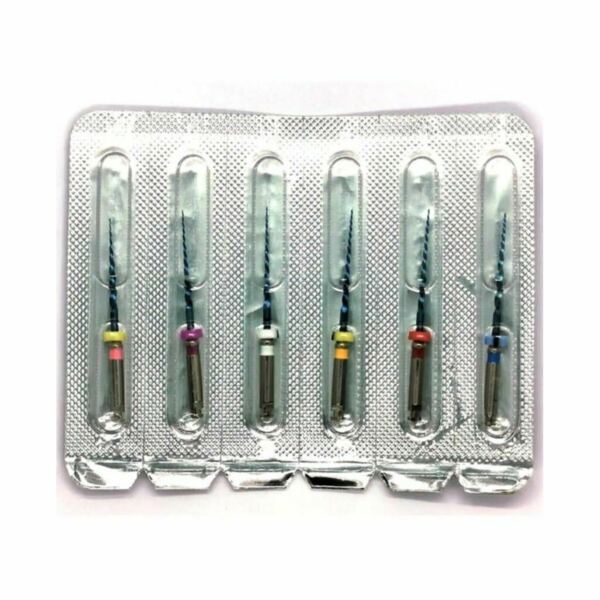 Файлы машинные Eurofile SuperFile Heat Activation, для препарирования каналов, 21 мм, №SX-F3, никель-титан, 6 шт - фото 1