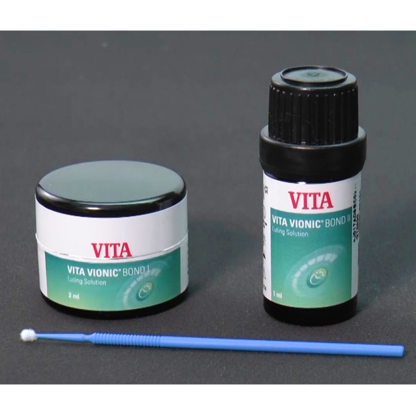VITA VIONIC BOND KIT - самоотверждающаяся двухкомпонентная адгезионная система на основе ММА (VITA VIONIC BOND I - 2 мл, VITA VIONIC BOND II - 1 мл, Microbrush) - фото 2