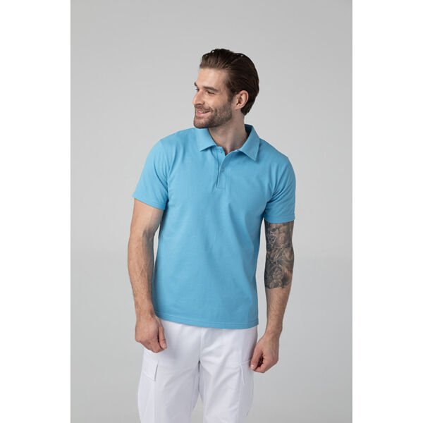 Поло мужское, голубой, 48 - фото 0