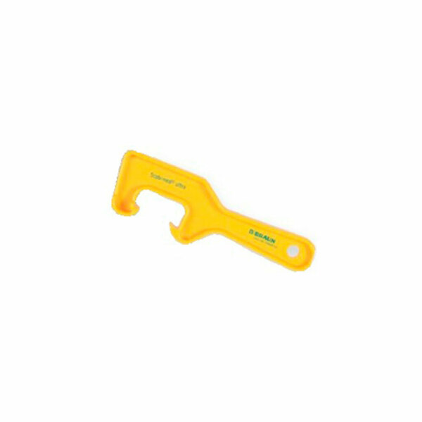 Ключ Стабимед Ультра B.Braun, для вскрытия 4-х литровых канистр, пластиковый, желтый, 1шт - фото 0