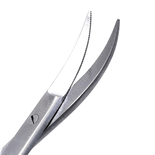 Ножницы LaGrange #14, Super-Cut, остроконечные, двойной изгиб, 1 зубчатое лезвие, 11,5 см - фото 3
