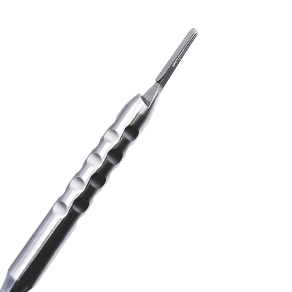 Ручка для скальпеля #5E, круглая, прямая, европейская - фото 4