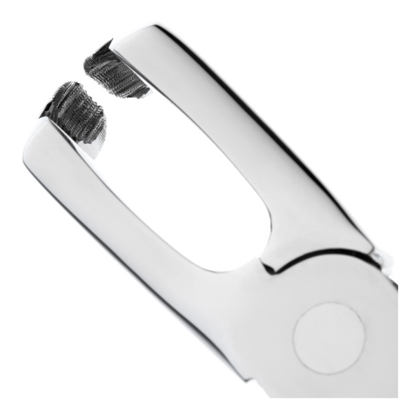 Щипцы для удаления зубов, нижние 3-и моляры, глубокий захват, вертикально-изогнутые, стандартные - фото 3