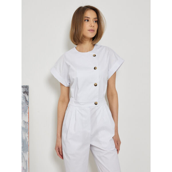 Комбинезон женский Dr. Nice «Beauty», белый, 42-44 - фото 1