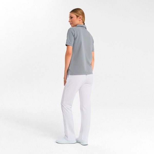 Поло женское Амрита "Osstem", серый, 44 размер - фото 3