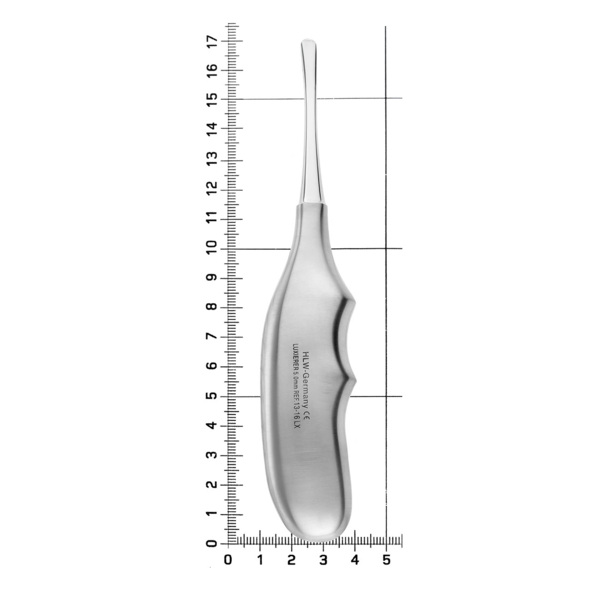Люксатор, изогнутый, анатомическая ручка, 5 мм - фото 3