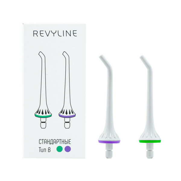 Насадка для ирригатора Revyline RL 200, тип В, стандартная, для моделей  RL 200/200xl/210, 2 шт - фото 1