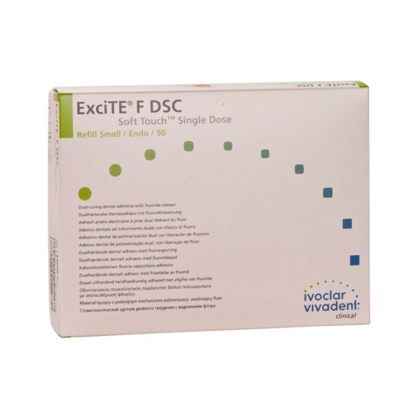 ExciTE F DSC Single Dose Small/Endo Refill 50 - однокомпонентный адгезив, шприц 0.1 г х 50 шт - фото 2