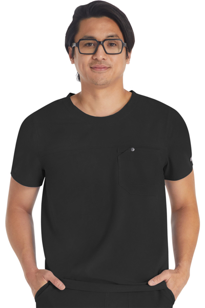 Топ медицинский мужской Dickies DK676, черный, S - фото 0