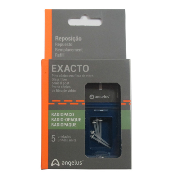 Exacto Translucent №1 - штифты стоматологические стекловолоконные, 5 шт - фото 0