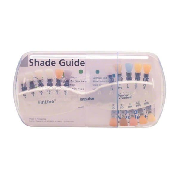 IPS InLine Material Shade Guide Impulse - расцветка импульсных масс - фото 0