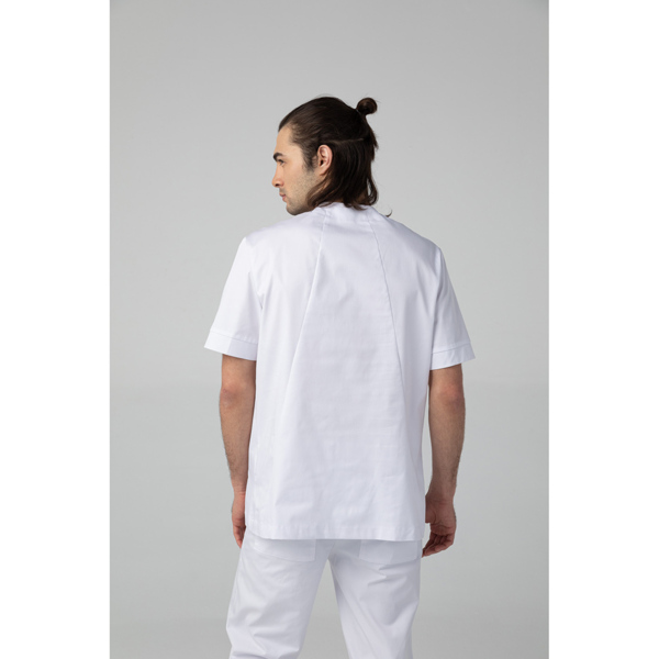 Туника мужская Dr. Nice на 2-х кнопках, белый, 54 - фото 2