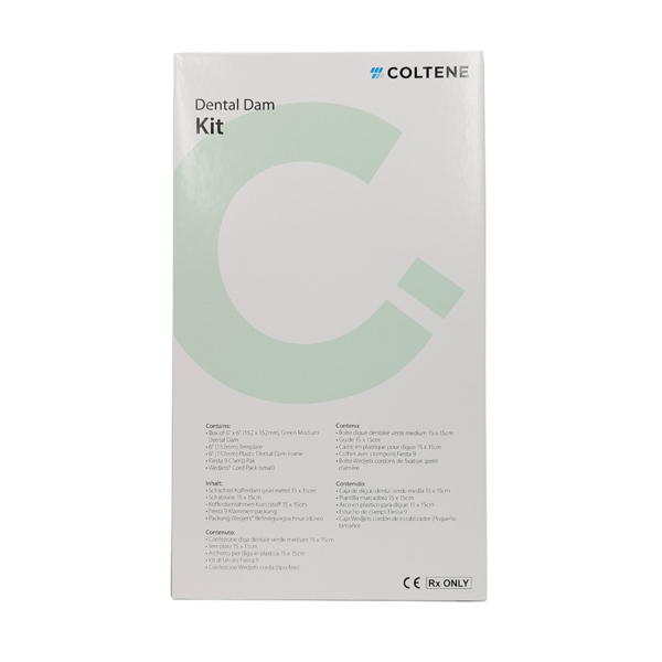 DENTAL DAM KIT - набор коффердама (кламмеры с крыльями) - фото 1