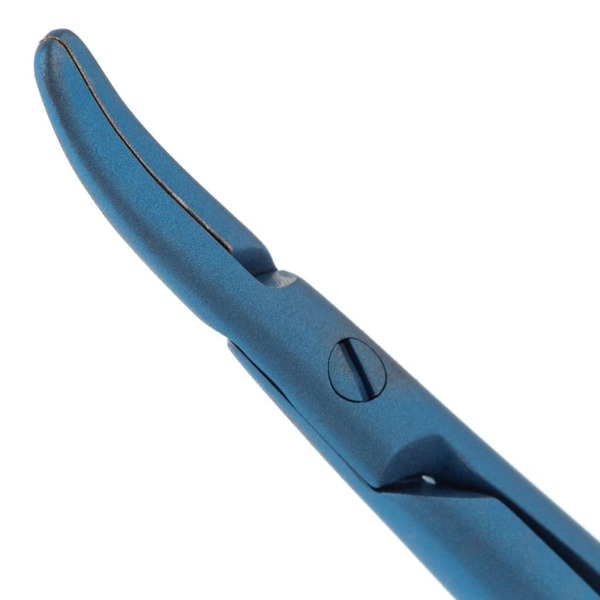 Иглодержатель микрохирургический, изогнутый, 1 мм, длина 180 мм - фото 2