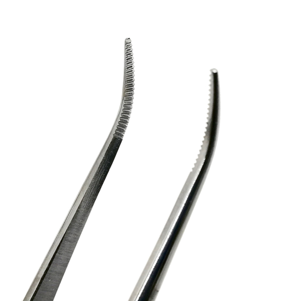 Пинцет перевязочный Hu-Friedy Perry #1, изогнутый - фото 5