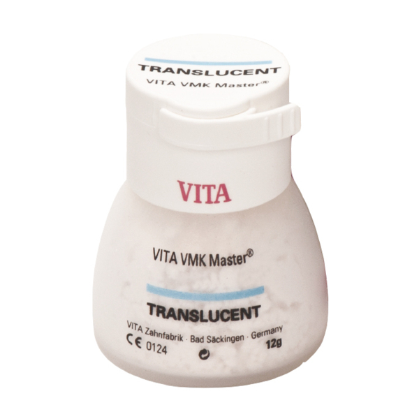 VITA VMK MASTER TRANSLUCENT - порошок для облицовки металлических каркасов с КТР (цвет на выбор), 12 г - фото 0