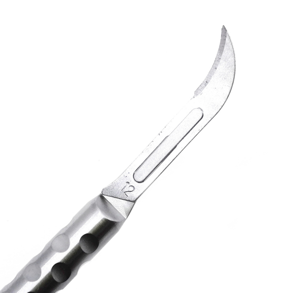 Ручка для скальпеля #5AE, круглая, изогнутая, европейская - фото 5