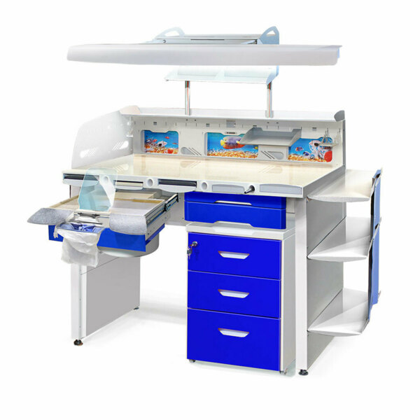 Стол Аверон СЗТ 4.3 МАСТЕР ТЕХНО 2, для зубного техника, с вытяжкой и светильником ЛЮКС 1.1 МАСТЕР НЬЮ - фото 2