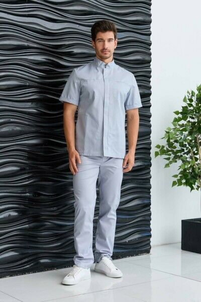 Туника мужская Dr. Nice, на молнии, серый, 58 - фото 3