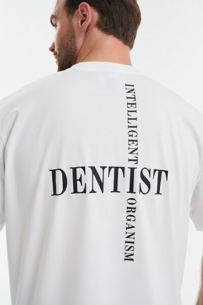 Футболка мужская Тезис TZ510, принт "DENTIST", белый, 50-52 - фото 2