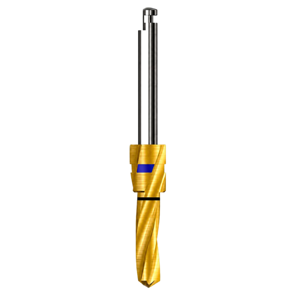 Сверло прямое OSSTEM TS Taper, для набора Assist KIT, D=2.2 мм, L=10.0 мм, TL=34.5 мм, Y-Dim 0.6 мм