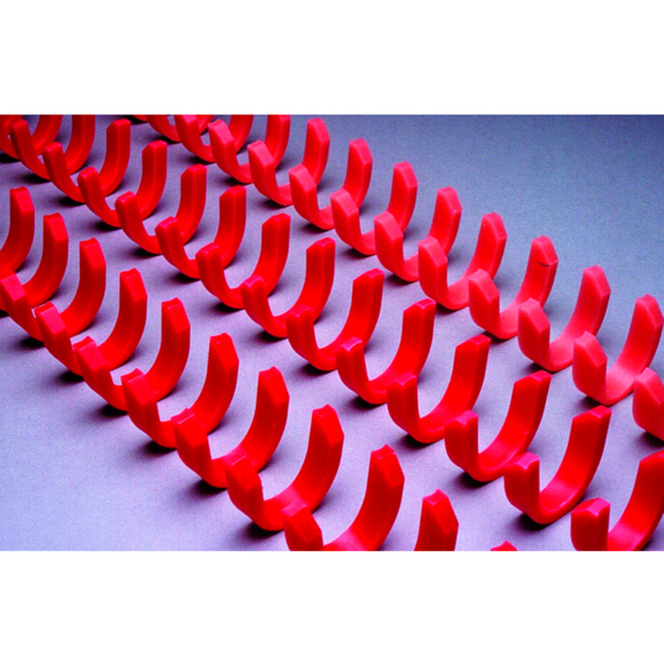 Bite Rims - прикусные валики, мягкие, красные, U-формы, 100 шт - фото 1