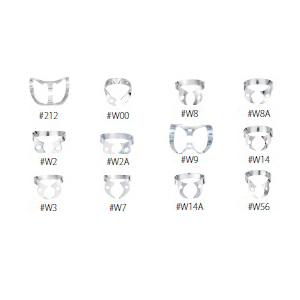 Кламмер для коффердама #W14 - для частично прорезавшихся или несформированных моляров - фото 1