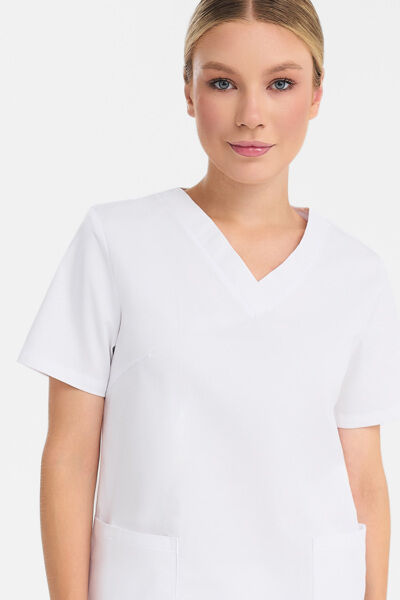 Туника женская Тезис TZ338, unica, белый, 54 - фото 1