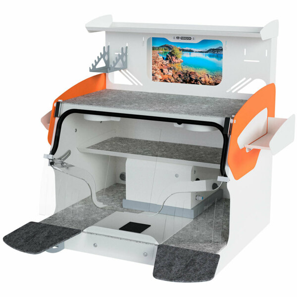 Бокс для обработки моделей Аверон Б 5.0 МАСТЕР БАЗИС, закрытый, встроенная вытяжка - фото 0