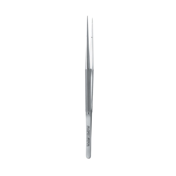 Пинцет микрохирургический Hu-Friedy Diamond Dusted 8-905DD, анатомический, прямой, щёчки с алмазным напылением, 180 мм - фото 0