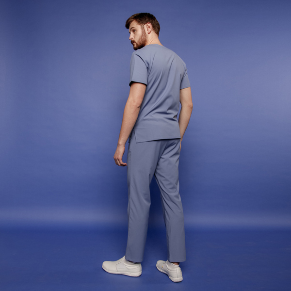 Брюки мужские, R136 небесно-голубой, M - фото 1