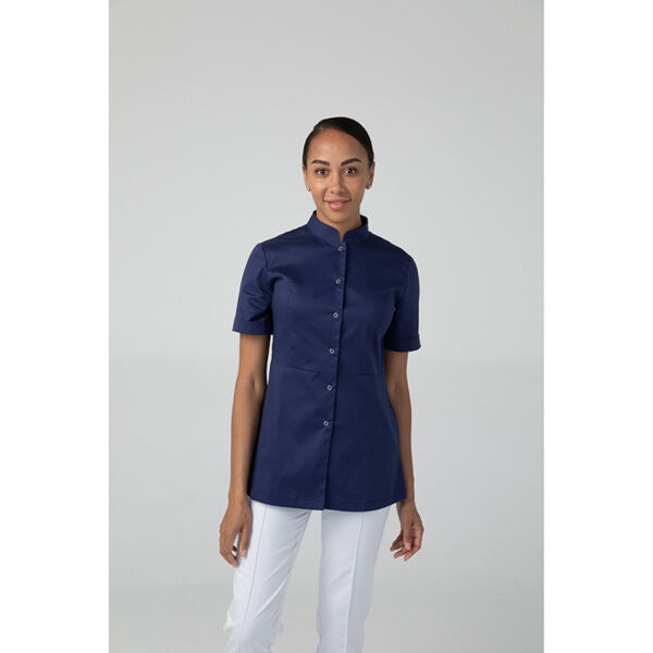 Туника женская Dr. Nice на кнопках, синий, 44 - фото 2