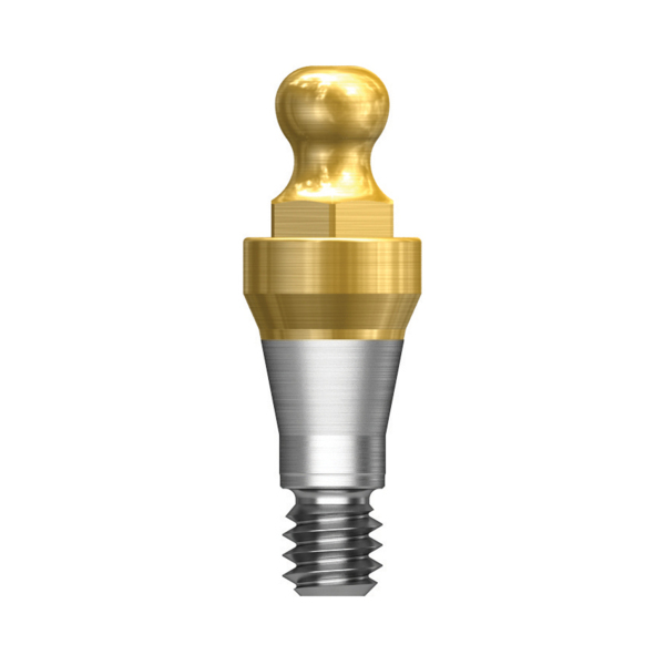Абатмент шариковый OSSTEM TS Stud Mini, под ключ O-ring, D=3.5 мм, G/H=2.0 мм - фото 0