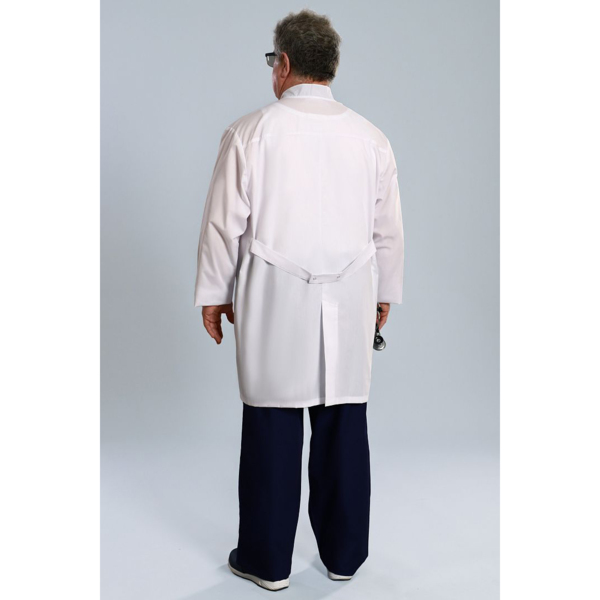 Халат мужской 550, длинный рукав, белый, 56 - фото 4