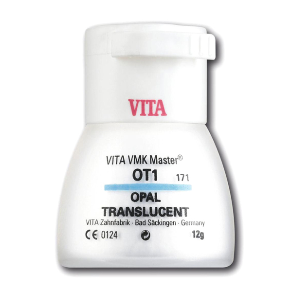 VITA VMK MASTER OPAL TRANSLUCENT - порошок для облицовки металлических каркасов с КТР, 12 г - фото 0