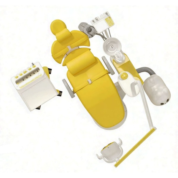 Стоматологическая установка Cingol X3, с подкатным блоком, детская - фото 2