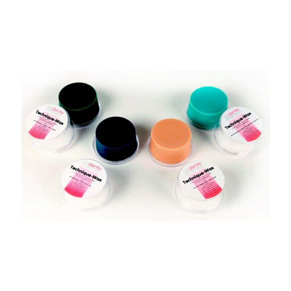 Воск для литья Technique-Wax, светло-голубой, непрозрачный, мягкий, 110 г - фото 0