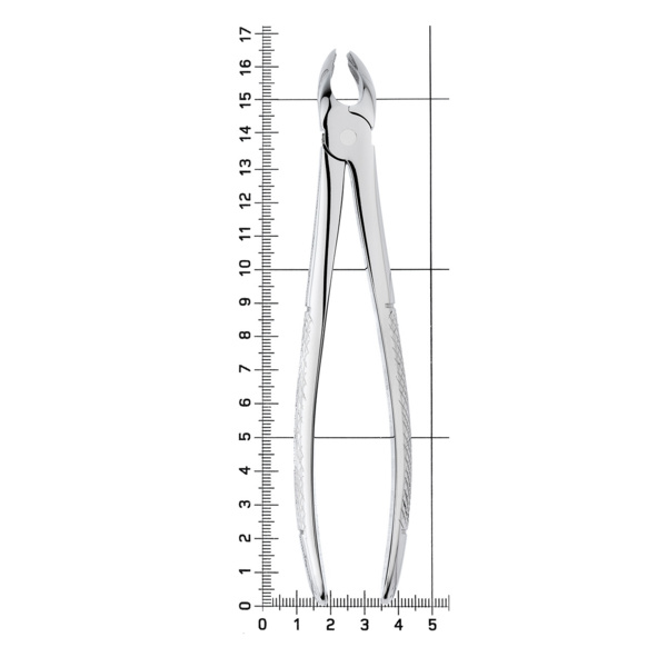 Щипцы для удаления зубов, нижние моляры, вертикально-изогнутые, стандартные - фото 7
