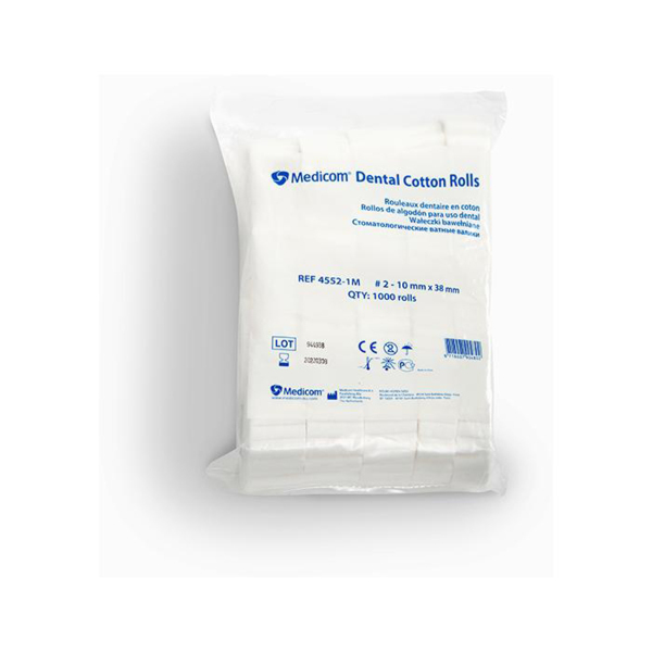 Ватные валики стоматологические, 1000 шт - фото 4