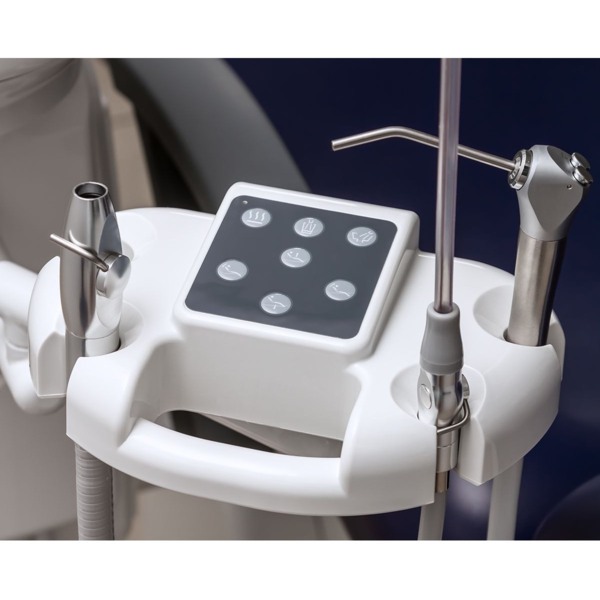 Стоматологическая установка Woson Wod 550, верхняя подача, темно-синяя - фото 4