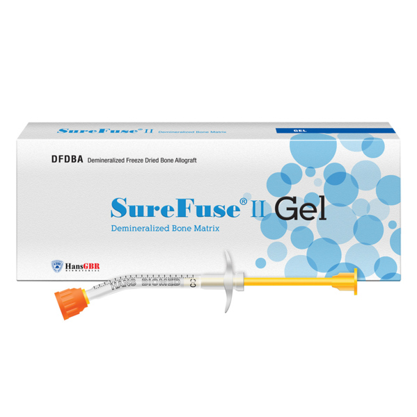 SureFuse II - деминерализированный костный матрикс, гель, 0,5 см3 - фото 0