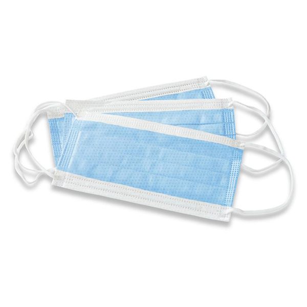 Safe+Mask Economy Mask - маски хиругические на резинках, синие, 50 шт - фото 3