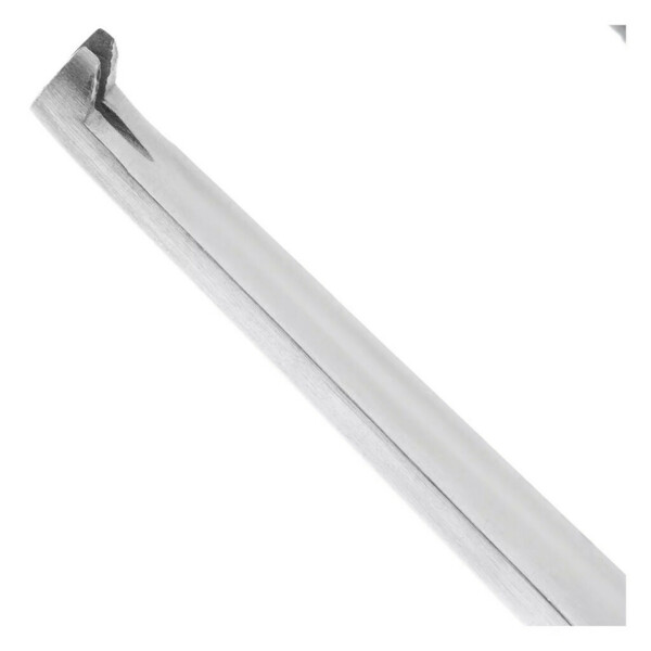 Пинцет хирургический HLW №22-17, прямой, для фиксации мягких тканей, гладкие зубчики 1х2, L=200 мм, сталь, 1 шт - фото 1