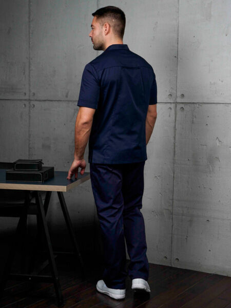 Блуза мужская «Алекс», темно-синий, 52 - фото 2