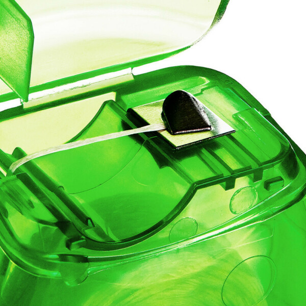 Зубная нить Revyline, невощеная, нейлон, зеленая, 50 м - фото 2