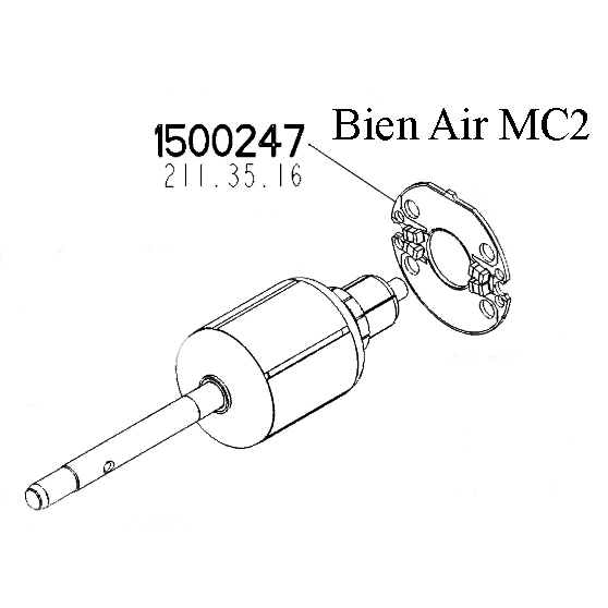 Элеватор BeiN, зубчатый, 2,0 мм, 13-6BZ*